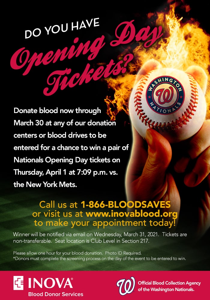 "Take Me Out To The Ball Game!" Donate Blood & Get A Chance To Win