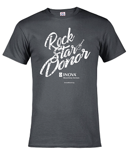 Rock Star Donor T-Shirt Design