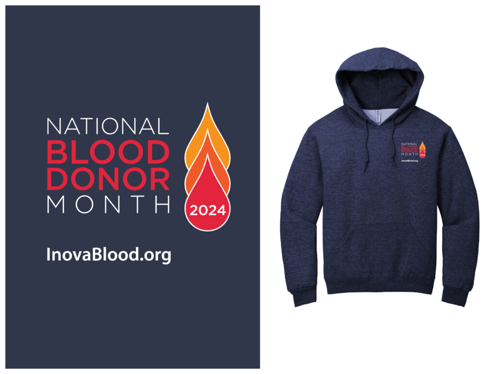 Donor appreciation gift: NDM sweatshirt